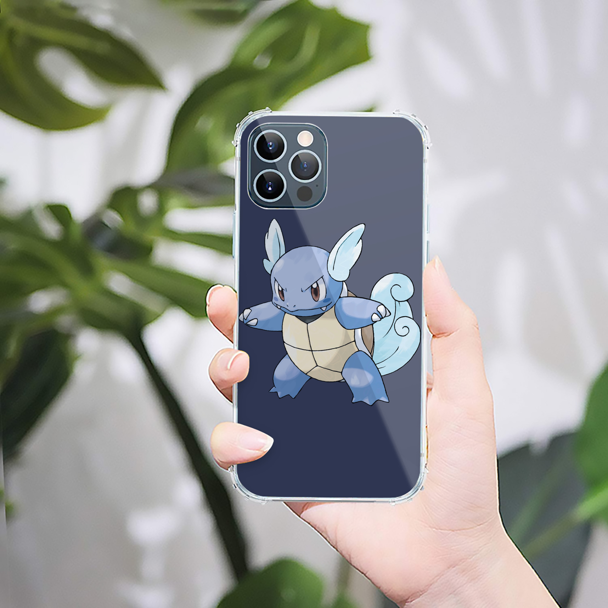 （画像用） ポケットモンスター Pokémon 【iPhone 12シリーズ対応】透明スマホケース（クリアソフトケース）